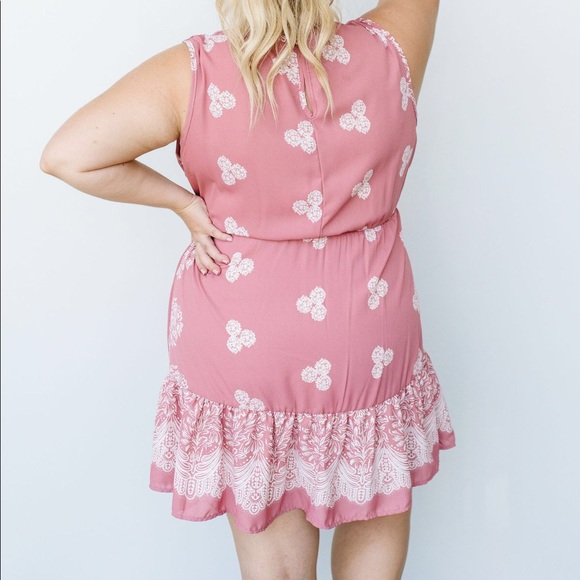 ⚡️LAST ONE⚡️TRIPLE THREAT MINI DRESS IN MAUVE - Picture 12 of 16